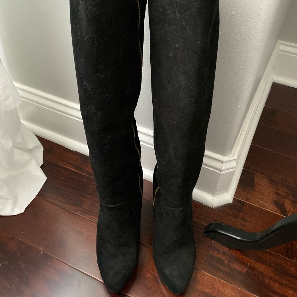 Michael Kors suede high boots